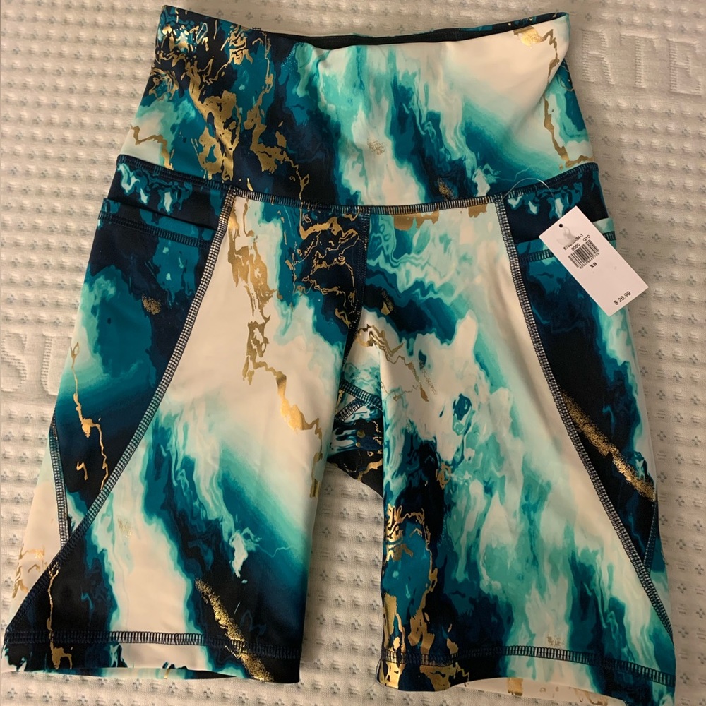 Old Navy Marble Bike Shorts Size XS